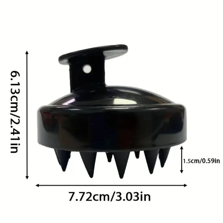 Scalp Massager Shampoo Brush – Silicone Hair Scalp Scrubber for Deep Cleaning & Relaxing Massage