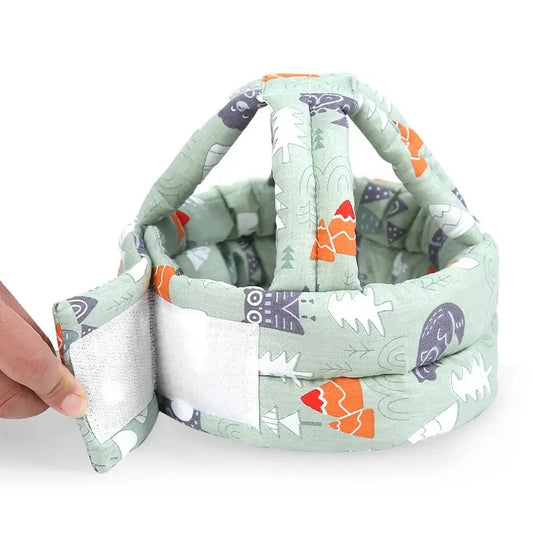 Child Head Protection Cap β Adjustable Safety Helmet for Toddlers (Random color)