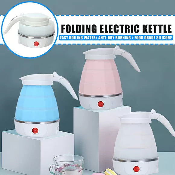 Collapsible Foldable Electric Sports Bottle 600 ml Portable Kettle