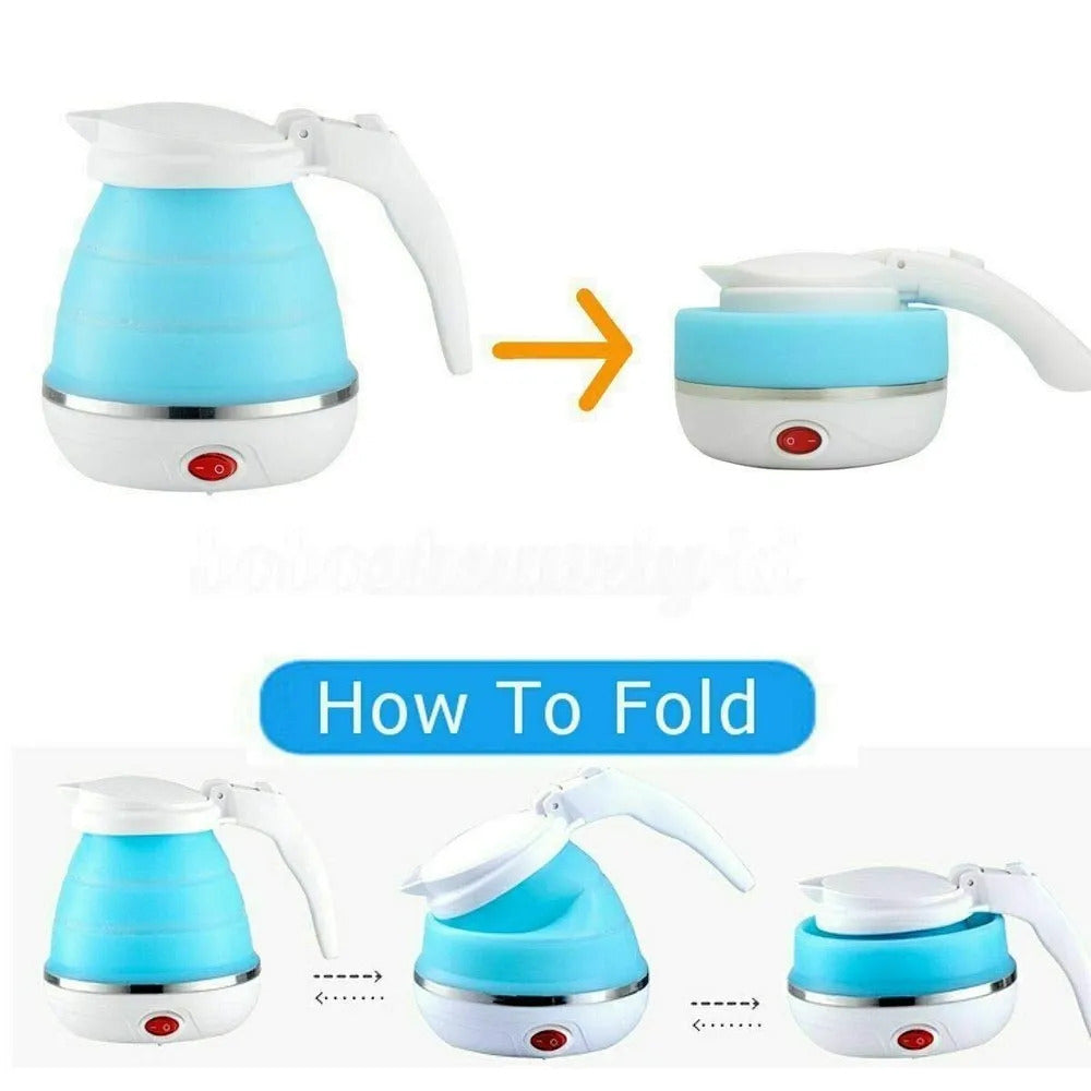 Collapsible Foldable Electric Sports Bottle 600 ml Portable Kettle