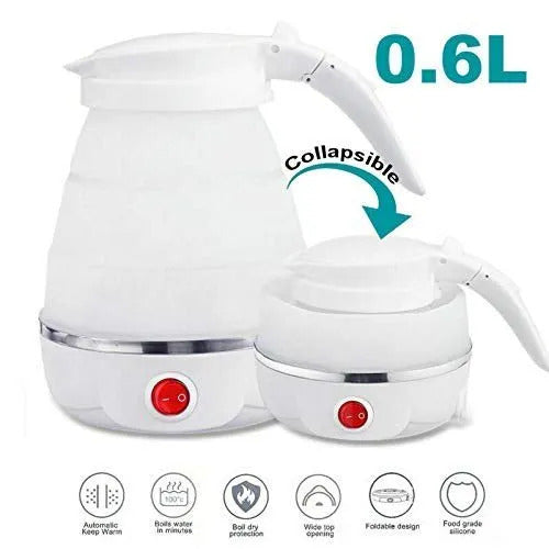 Collapsible Foldable Electric Sports Bottle 600 ml Portable Kettle