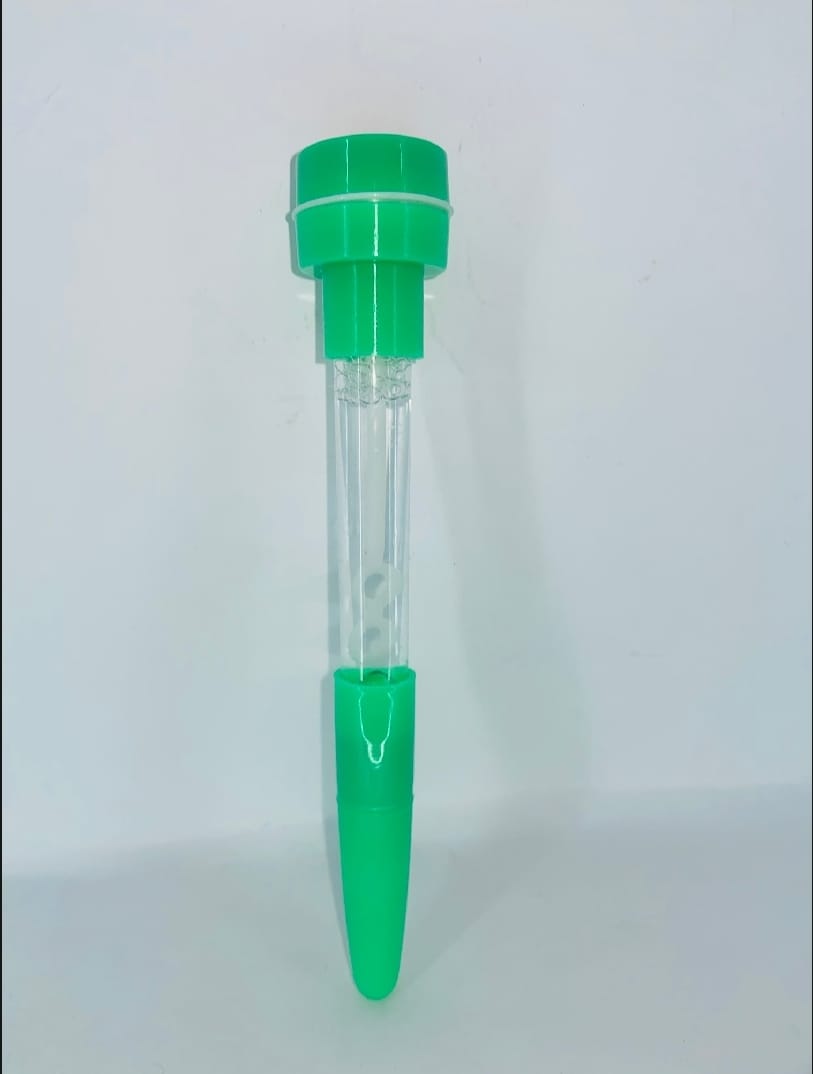 4-in-1 Pen with Stamp, Bubbles, Light, and Writing Function