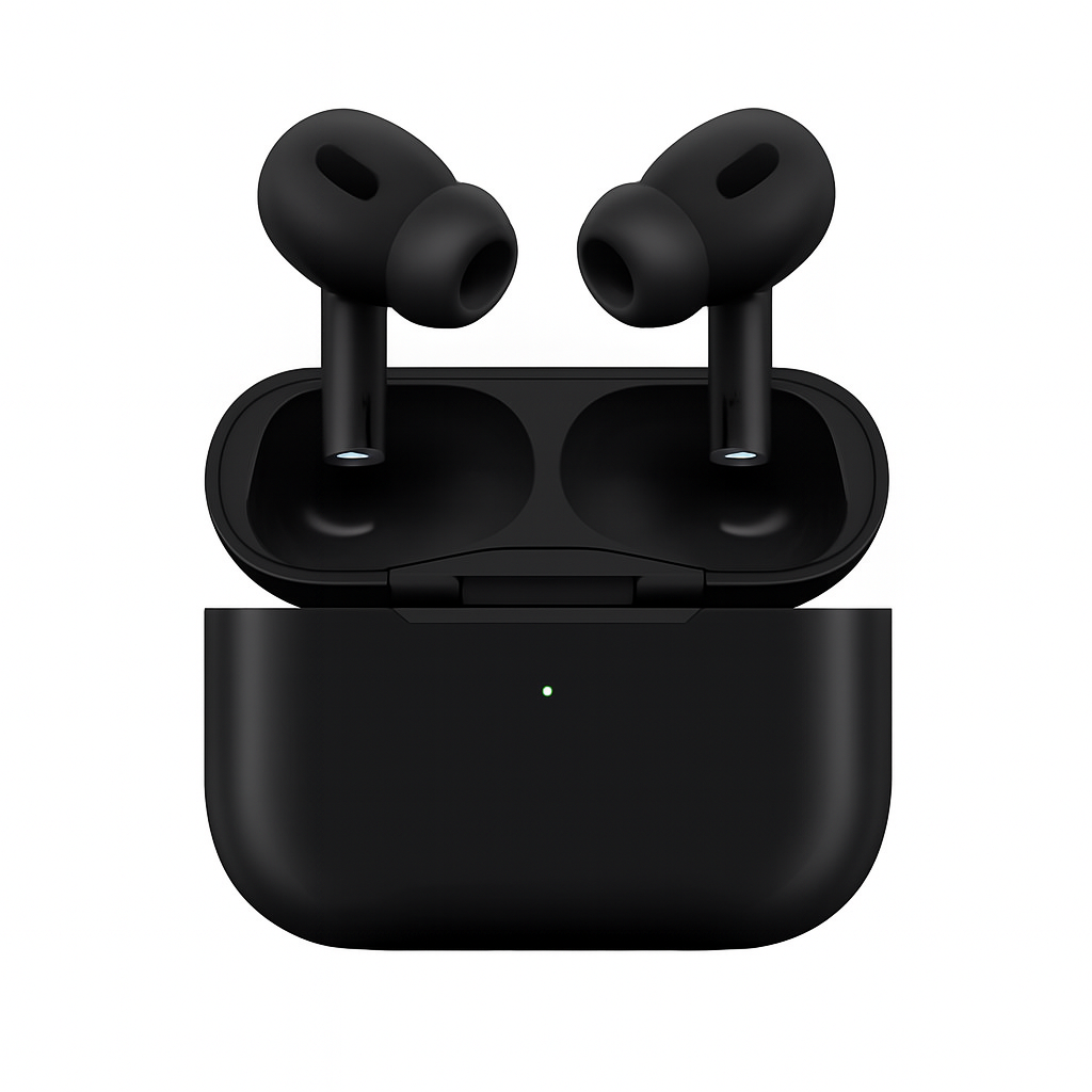 Airpods Pro 2 Noise Reduction Wireless Earbuds For Android & iOS (Black)