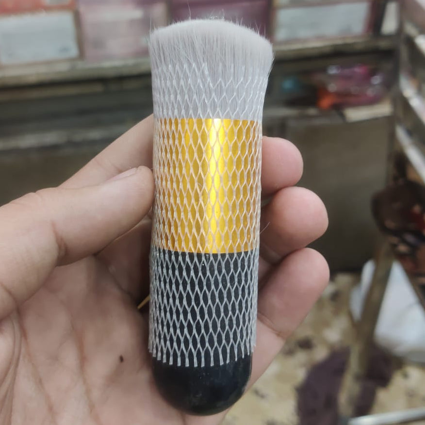 1Pc Chubby Pier Foundation Brush | Flat Cream Makeup Brush For Professionals