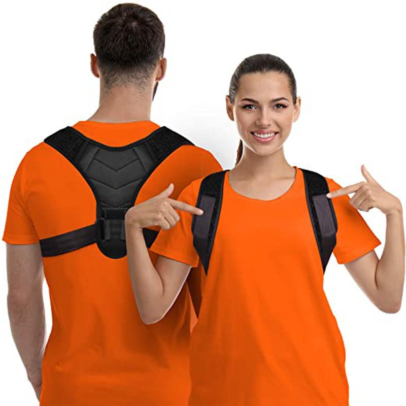 Body Posture Corrector Belt Adjustable Shoulder And Back Support Brace For Men And Women
