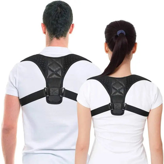 Body Posture Corrector Belt Adjustable Shoulder And Back Support Brace For Men And Women