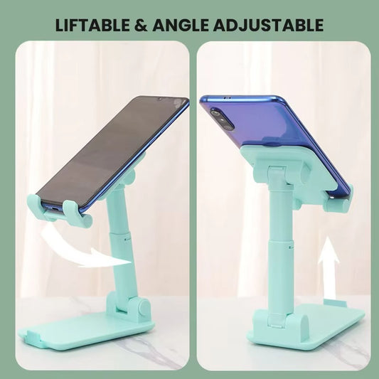 Adjustable Desktop Phone Holder Stand with Angle & Height Adjustment