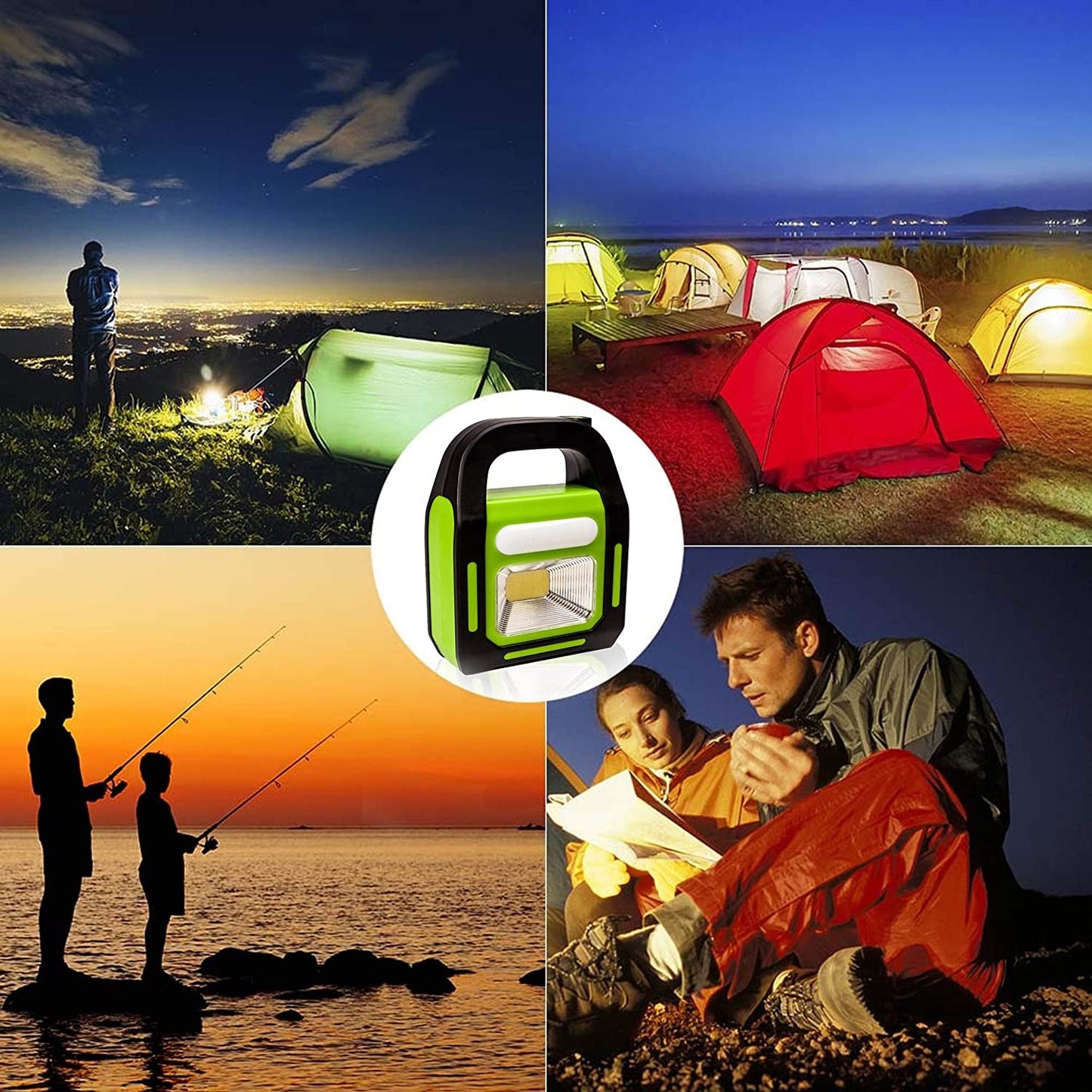 Solar Rechargeable 3-in-1 Emergency Light