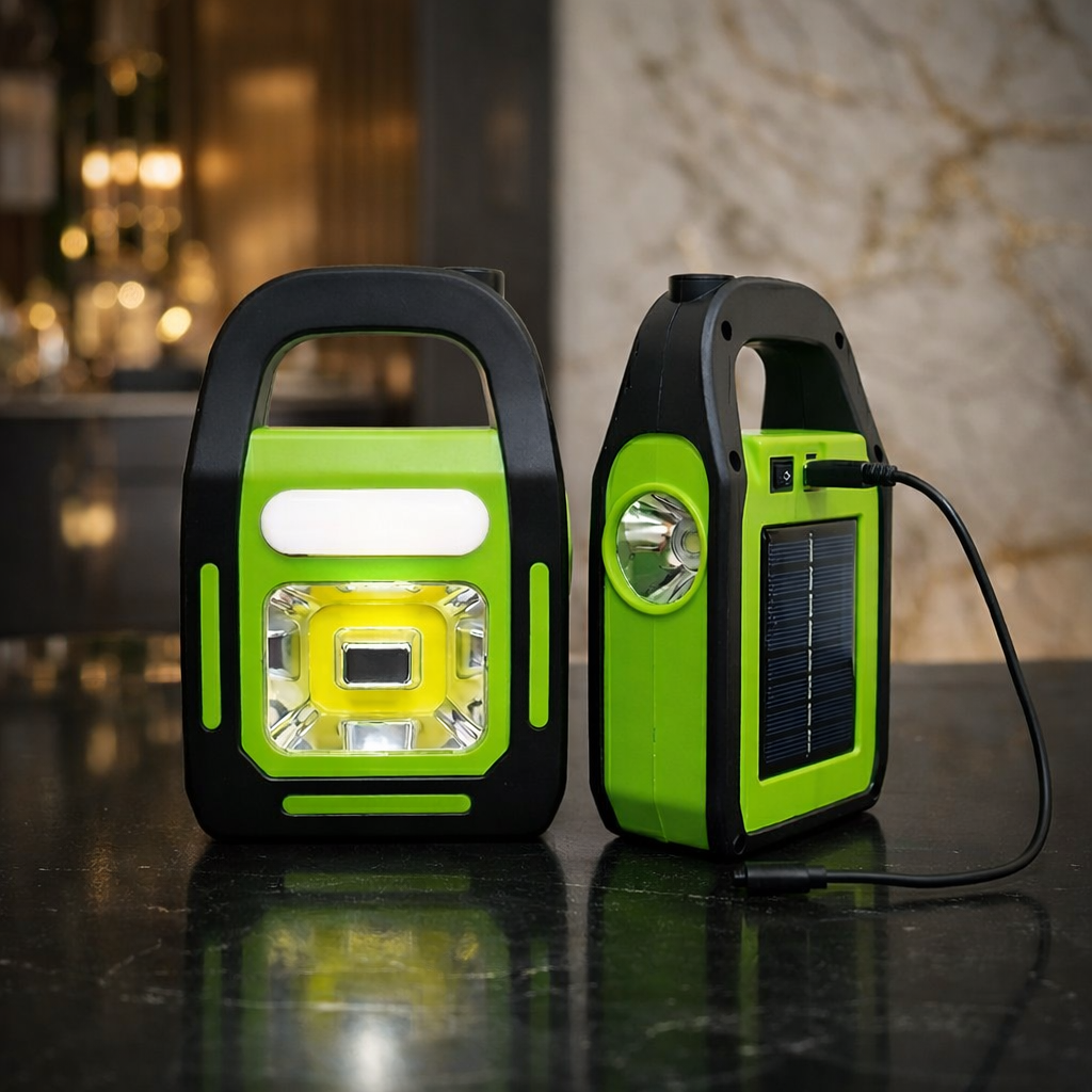 Solar Rechargeable 3-in-1 Emergency Light