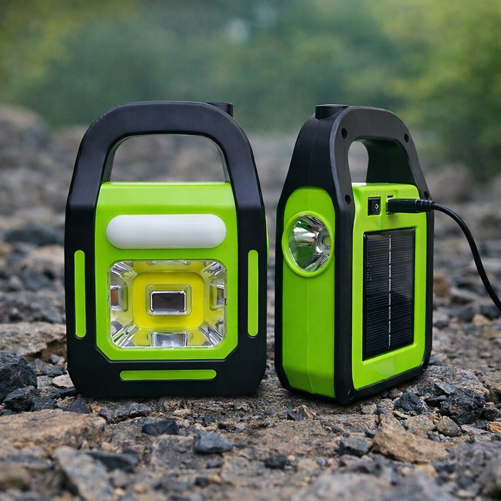 Solar Rechargeable 3-in-1 Emergency Light