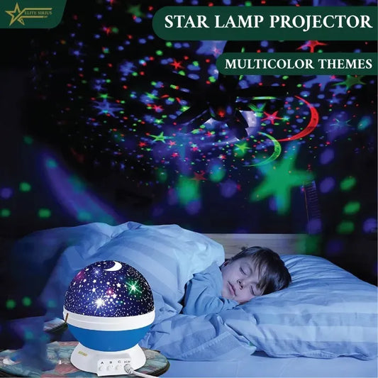 Star Master Rotating Night Light Projector – Starry Sky LED Projector Lamp for Bedroom Decor
